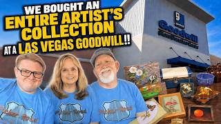 WE BOUGHT AN ENTIRE ART COLLECTION AT GOODWILL!!! Join the Journey on Picker Road!