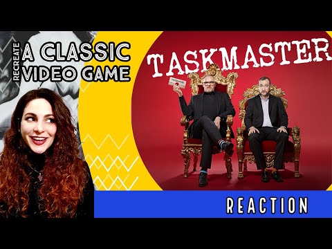 TASKMASTER [[Edited for Copyright]] - Recreate a Videogame - REACTION!