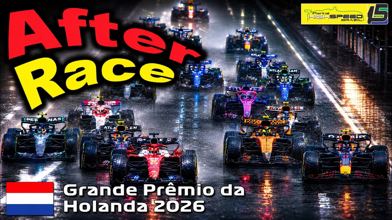 🏁 AO VIVO | Fórmula 1 - GP da Holanda 2026 | AFTER RACE