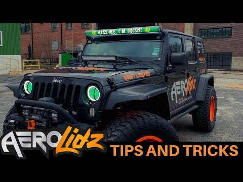 Useful Tips and Tricks for your Aerolidz Light Bar Cover!