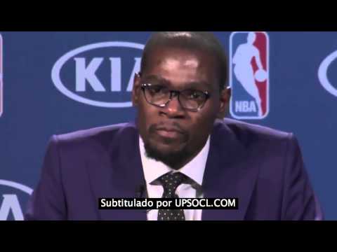NBA - El emotivo discurso de Kevin Durant: "Mamá, tú eres la MVP"