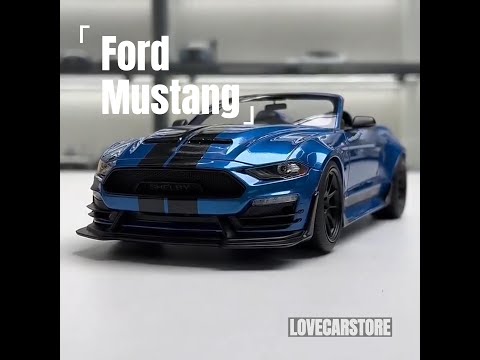 2022 Ford  mustang  roadster 1:18 Muscle Diecast car model