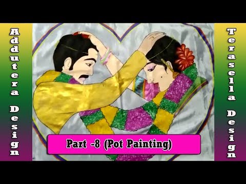 Terasella/Addutera Designs for Indian Wedding Collection-Hand Painted By Komali Part-8.