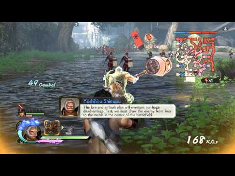 Samurai Warriors 4 - Legend of Kyushu Ep 2 - Battle of Okitanawate