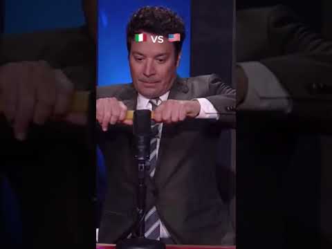 USA vs Italy food face-off 😂 #shorts