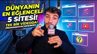 DÜNYANIN EN EĞLENCELİ 5 WEB SİTESİ! (Zamanın Nasıl Geçtiğini Anlamayacaksınız)