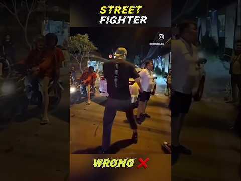 Street fighter against pro #selfdenfense #streetdefense #fighting