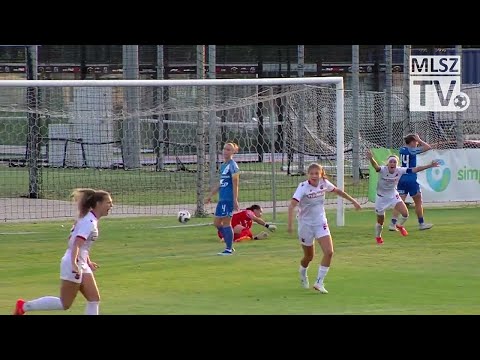 A Honvéd góljai a Honvéd-MTK mérkőzésen | Simple Női Liga | 4. forduló | MLSZTV