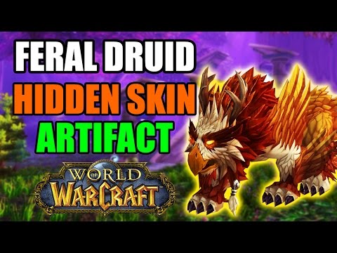 How to Get the Hidden Feral Druid Artifact Skin: Feather of the Moonspirit in World of Warcraft