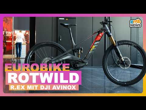 Rotwild R.EX – jetzt mit DJI Avinox! 🔥 Eurobike 2025