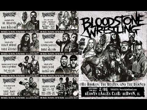 Bloodstone Wrestling Broken, Beaten, And Damned Results (2/6): Priscilla Kelly, Brittnie Brooks Compete