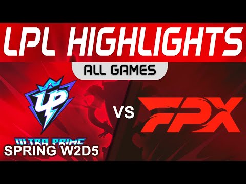 UP vs FPX Highlights ALL GAMES LPL Spring Split 2024 Ultra Prime vs FunPlus Phoenix by Onivia