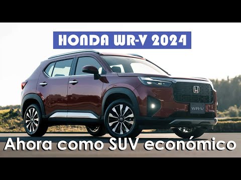 Nuevo Honda WR-V 2024 | SUV como reemplazo del FIT | características, motores, equipamiento.