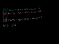 Proof (Part 1) Minimizing Squared Error to Regression Line Video Tutorial