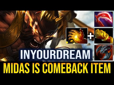 Nigma Galaxy InYourDream - Monkey King Buy Midas Comeback to Win The Game | Dota 2 Pro Highlights