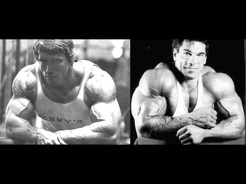 arnold schwarzenegger vs older  lou ferrigno