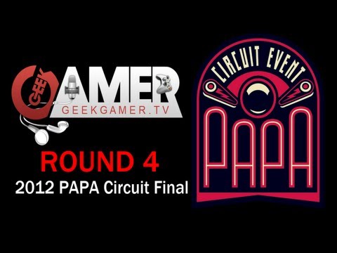 PAPA Pinball - Round 4 - 2012 PAPA Circuit Final