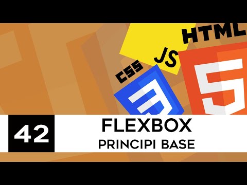 Sviluppo web per principianti - 42 - Flexbox, principi base.