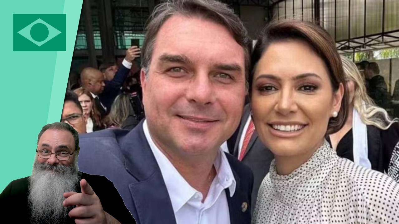 ESTRATÉGIA de MICHELLE e FLÁVIO BOLSONARO é BRILHANTE e a ESQUERDA CAIU igual um PATINHO