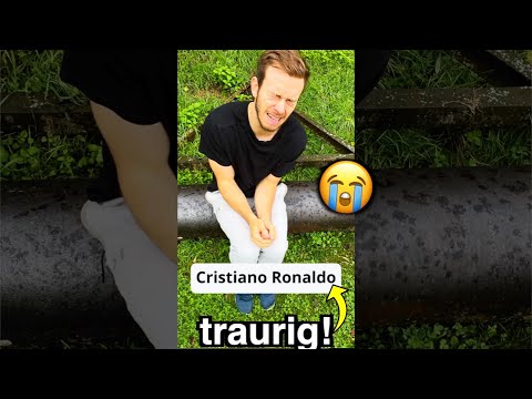How I made Cristiano Ronaldo cry... 👀😂 | #shorts