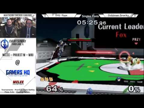 Wreck the Halls [12/20/15] - Pools: ME | Goldman Snacks (Fox) vs. GHQ | Rope (Marth)