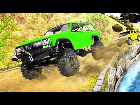 Offroad Jeep Driving Simulator 2019 - Extreme Racing Car 4x4 Drive - Android GamePlay
