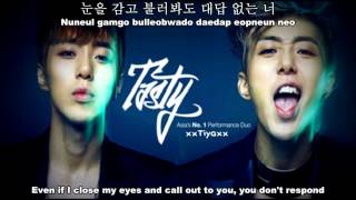 Tasty - SOLO [English sub+Romanization+Hangul]