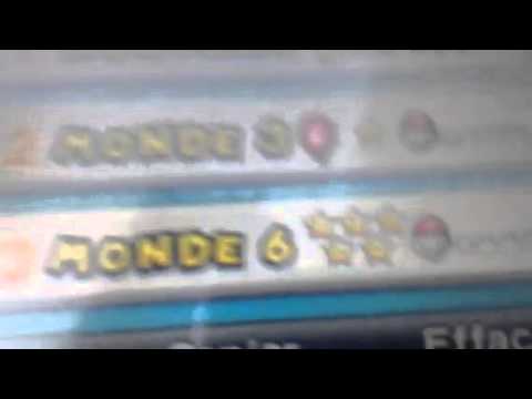 New Super Mario Bros.2 5 Shiny Stars on the file