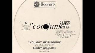 Lenny Williams - You Got Me Running (12" Soul-Disco 1978)