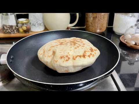 Best No-Oven Flatbread โ Soft, Tasty, and Super Easy!