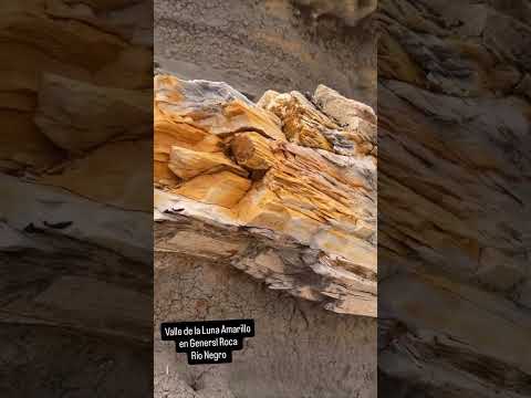 Valle de la luna amarillo en gral roca pcia de rio negro 2/12/25 #patagoniaargentina