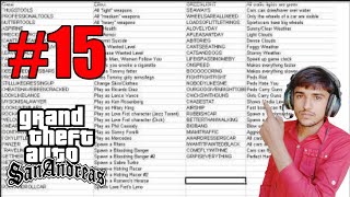 Gta San Andreas 5 Best Cheat Codes 100% Working || gta cheats #gta || ShakirGaming #15