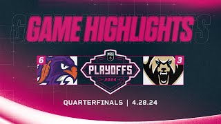 Full Game Highlights | Quarterfinals | Halifax Thunderbirds vs Albany FireWolves