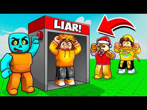 We Took A LIE DETECTOR TEST In Roblox!