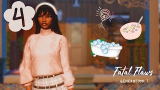Home tour from a BROKE GIRL💰|| Sims 4: Fatal Flaws Challenge || Ep. 4
