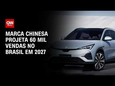 BAIC terá três carros em 2027 e mira 60 mil vendas no Brasil; veja no CNN Turbo | PRIME TIME