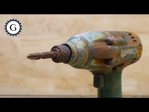Rusty Impact Driver Restoration | WH12DH