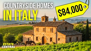 Amazing COUNTRYSIDE Homes in ITALY under $100,000