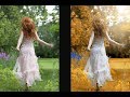 Photoshop Tutorial- Autumn effect in 2 mins