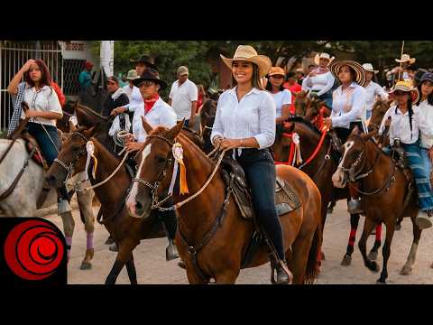 CHICAS LINDAS a Caballo 🐎🐴 CABALGATA en San Estanislao, Arenal, Bolívar, Colombia, 28 Marzo 2026 🐴