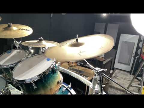 David Garibaldi's Tower of Power, 14" Hand Hammered HH Thin Crash Cymbal 1990's, 790g image 17