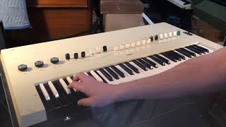 Video thumbnail for Yamaha Electone YC 20 demo by Doug Organ