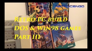 Retro PC build DOS - Win98 games on Pentium 133MHz Soundblaster AWE32 Part 3/3
