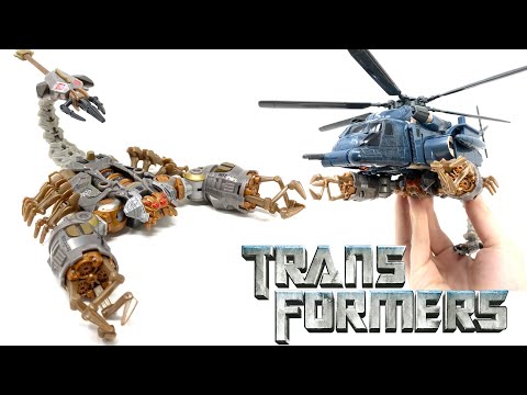 Transformers 07 SCORPONOK Review SECRET MODE + Combination With BLACKOUT Review