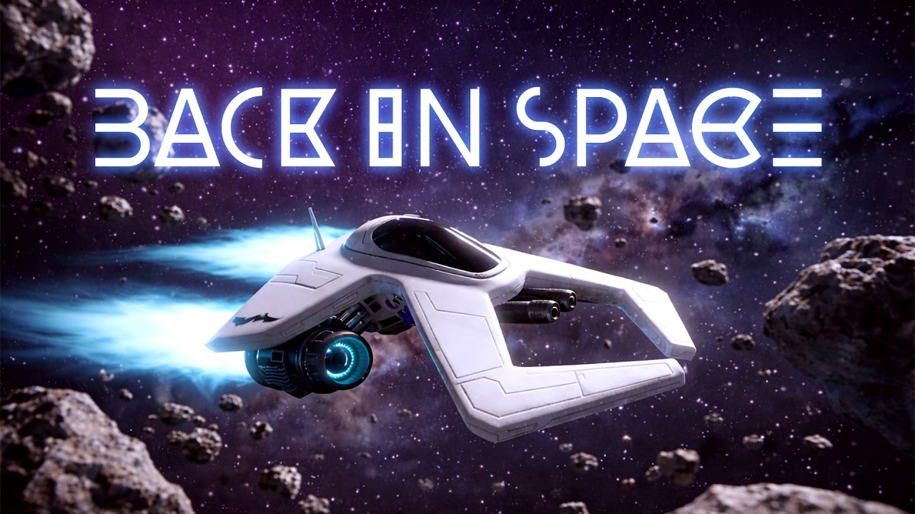 Back In Space - Cristian R. Villagra – Original Sci-Fi Instrumental Visualizer