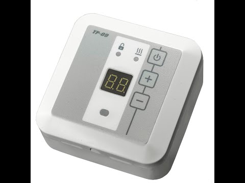 Быстрые настройки терморегулятора Эрголайт ТР 09В