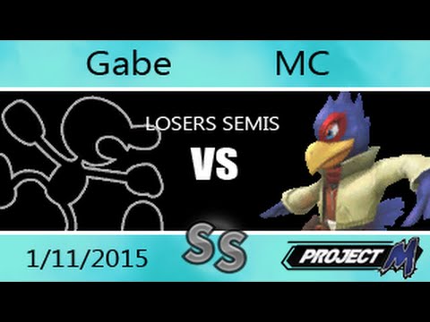 SGT 01/11 - Gabe (GnW) Vs. MC (Falco) Project M Losers Semis