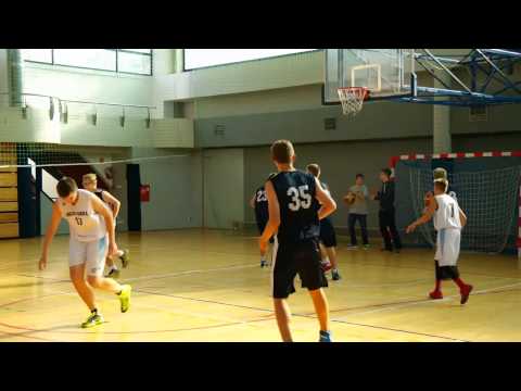 Mecz koszykówki Jagiellonka Warszawa - Orły Nowy Dwór Mazowiecki 02.09.2014 - II połowa