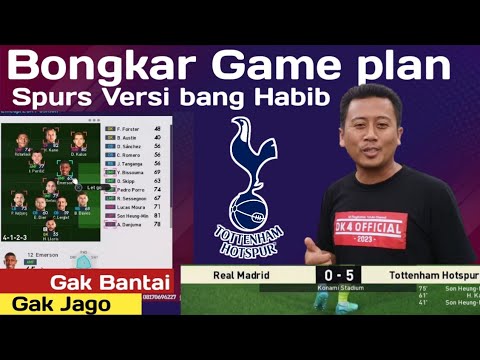 Bongkar Formasi Spurs Versi Om Habib