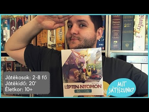 Lépten-nyomon Amszterdam Játékbemutató - Mit Játsszunk?